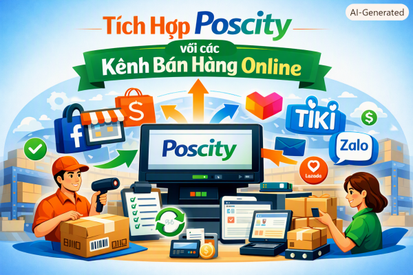 Tích hợp Poscity với các kênh bán hàng online